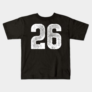 Rough Number 26 Kids T-Shirt